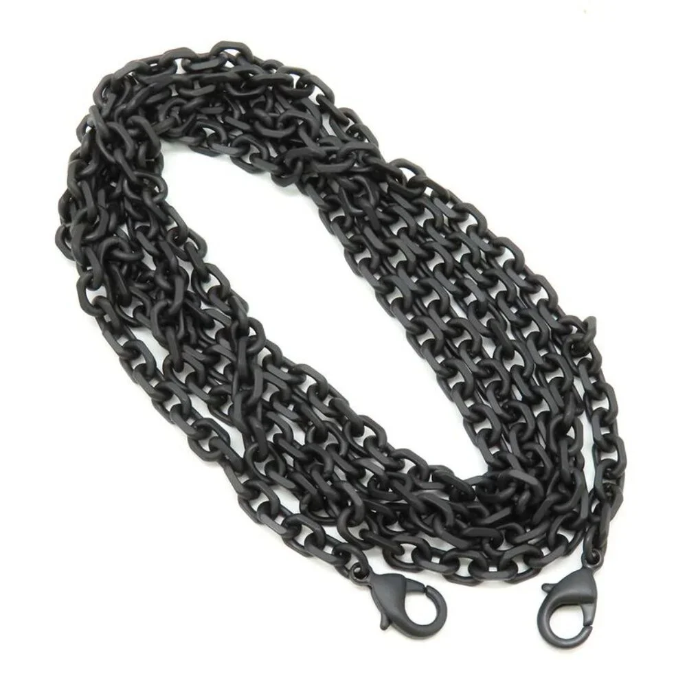 Christian Dior Chain Wallet Saddle Nano Leather Black Matte Black Hardware - Picture 10 of 10